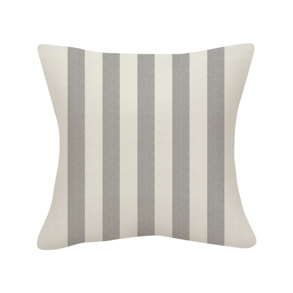 Outdoor Cushion 24 x 24 in. - Gray Cabana Print