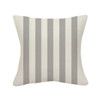 Outdoor Cushion 24 x 24 in. - Gray Cabana Print