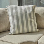Outdoor Cushion 24 x 24 in. - Gray Cabana Print