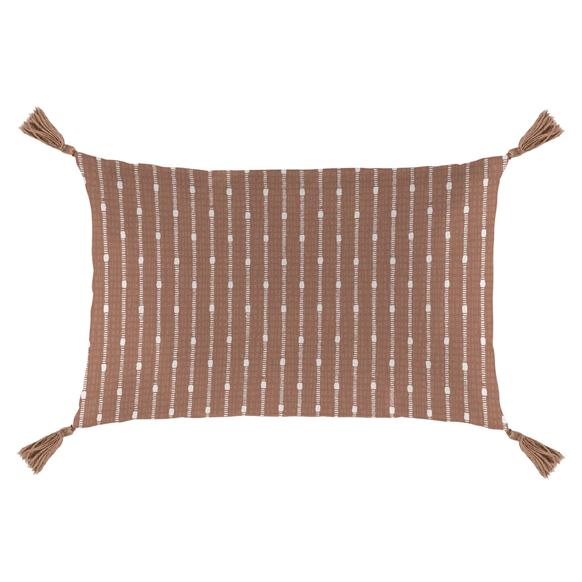 Coussin extérieur 12 x 18 po - Imprimé lignes brisées
