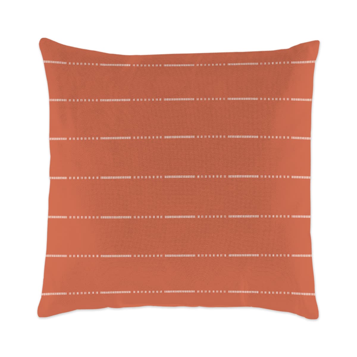 Coussin extérieur 18 x 18 po - Lignes horizontales