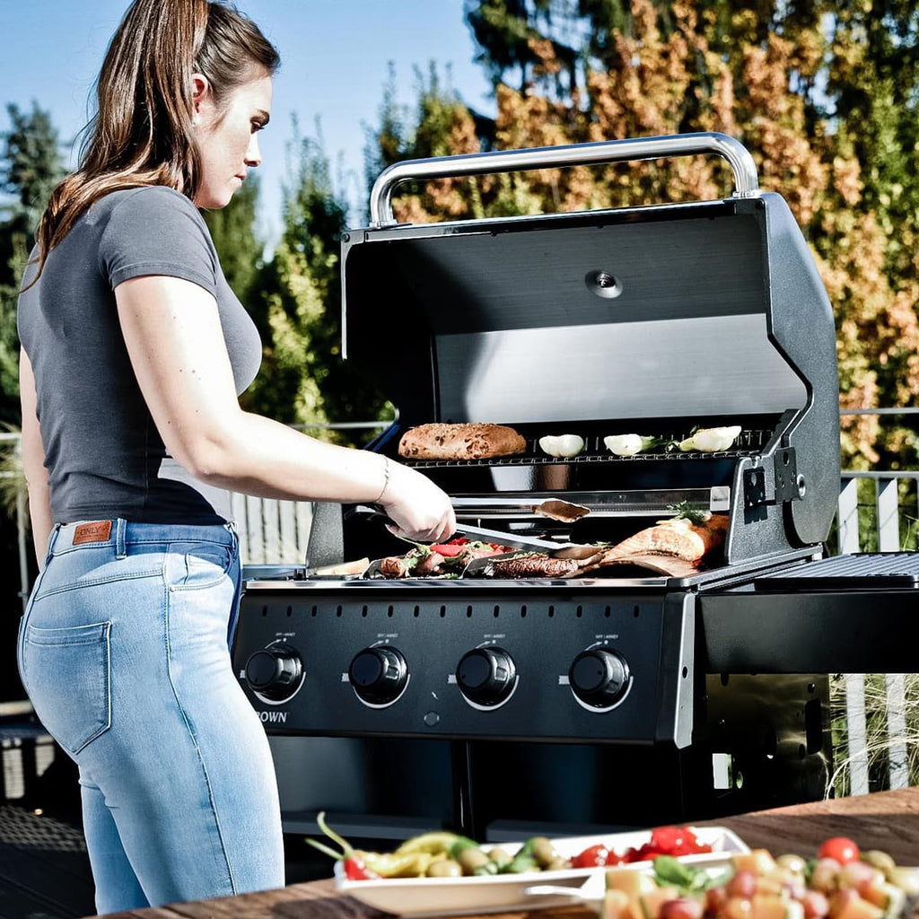 BBQ Broil King au gaz Crown 420 Shadow
