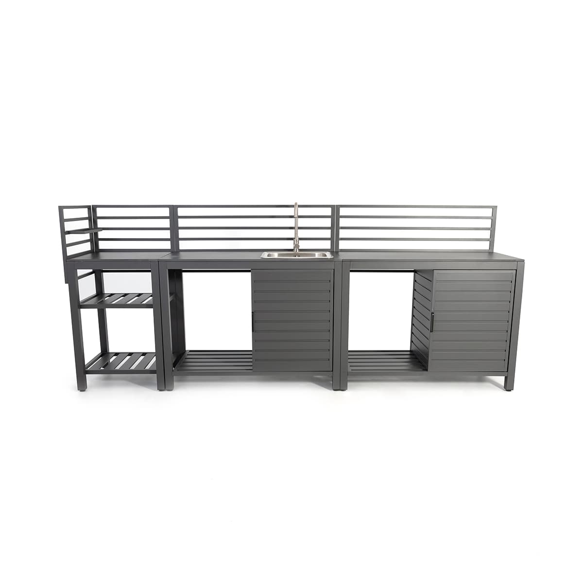 Module de coin pour cuisine extérieure