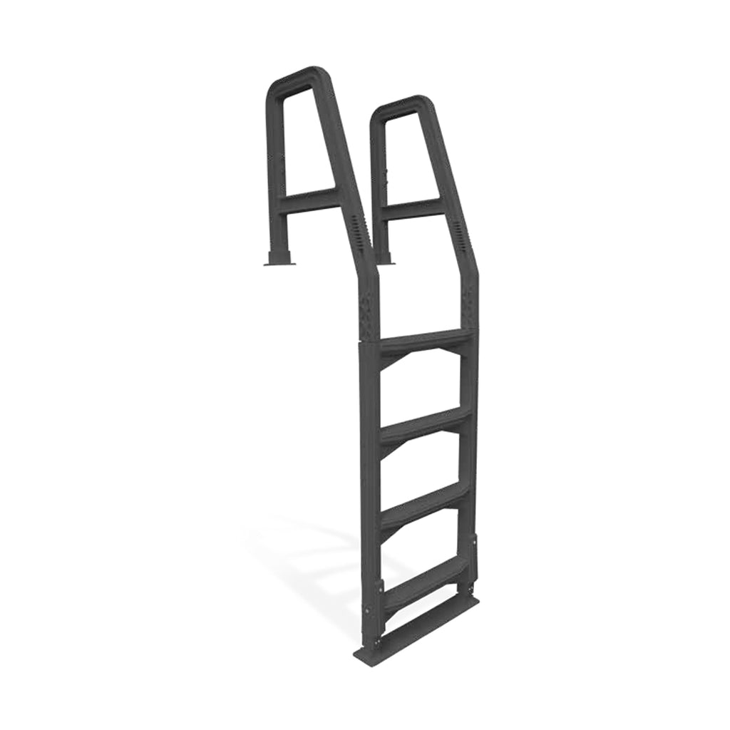Modern Resin Pool Ladder for Deck