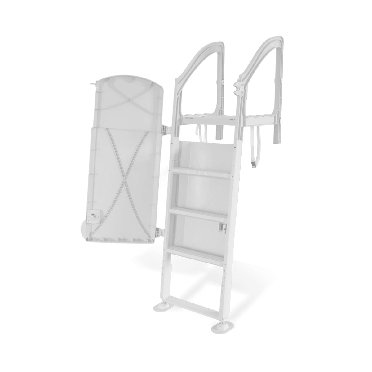 Pool Ladder with Strap Attachment