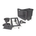 Écumoire murale complète à grande bouche pour piscine à eau salée
