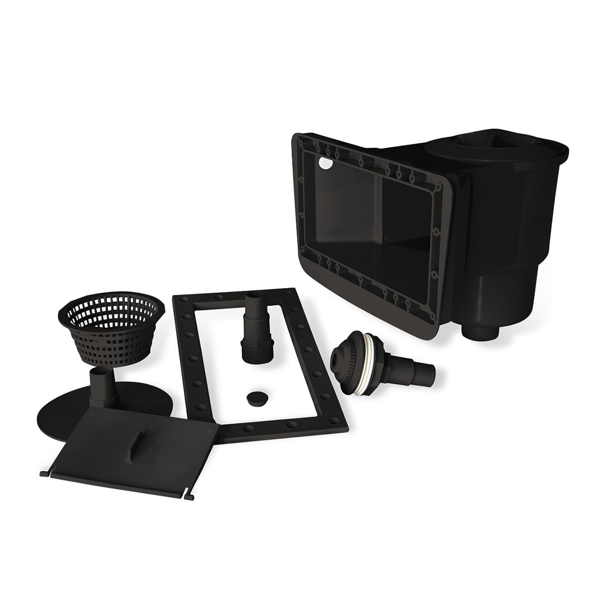 Complete Large Mouth Wall Skimmer