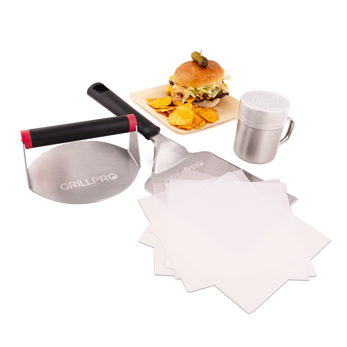 Grill Pro Smash Burger Kit