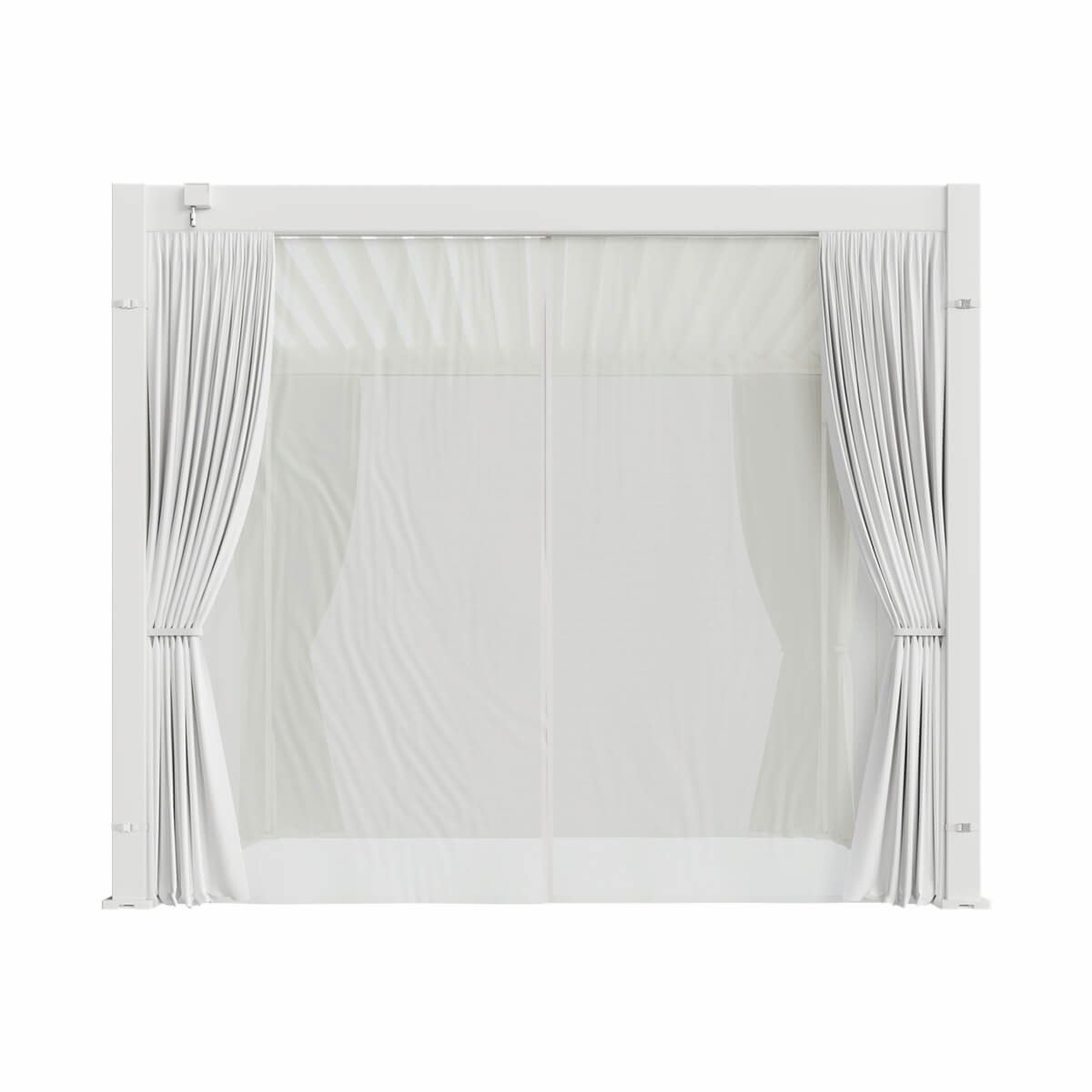 Rideaux et moustiquaires pour pergola - 10 x 10 pi