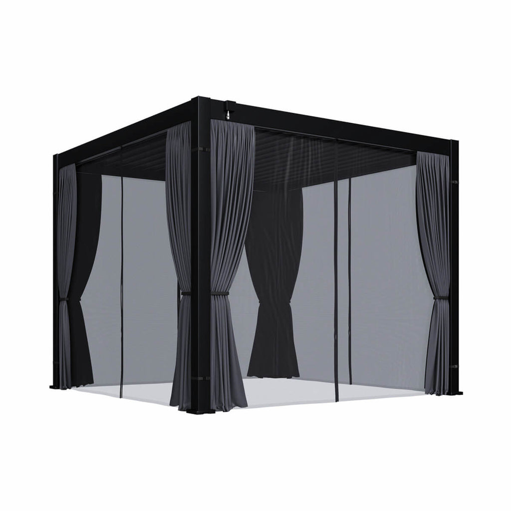 Curtain and Mosquito Net Set - 10 x 10 ft.
