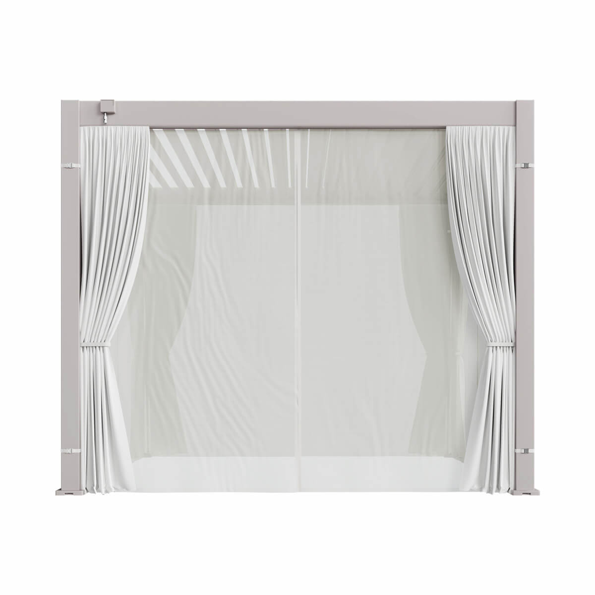Rideaux et moustiquaires pour pergola - 10 x 10 pi