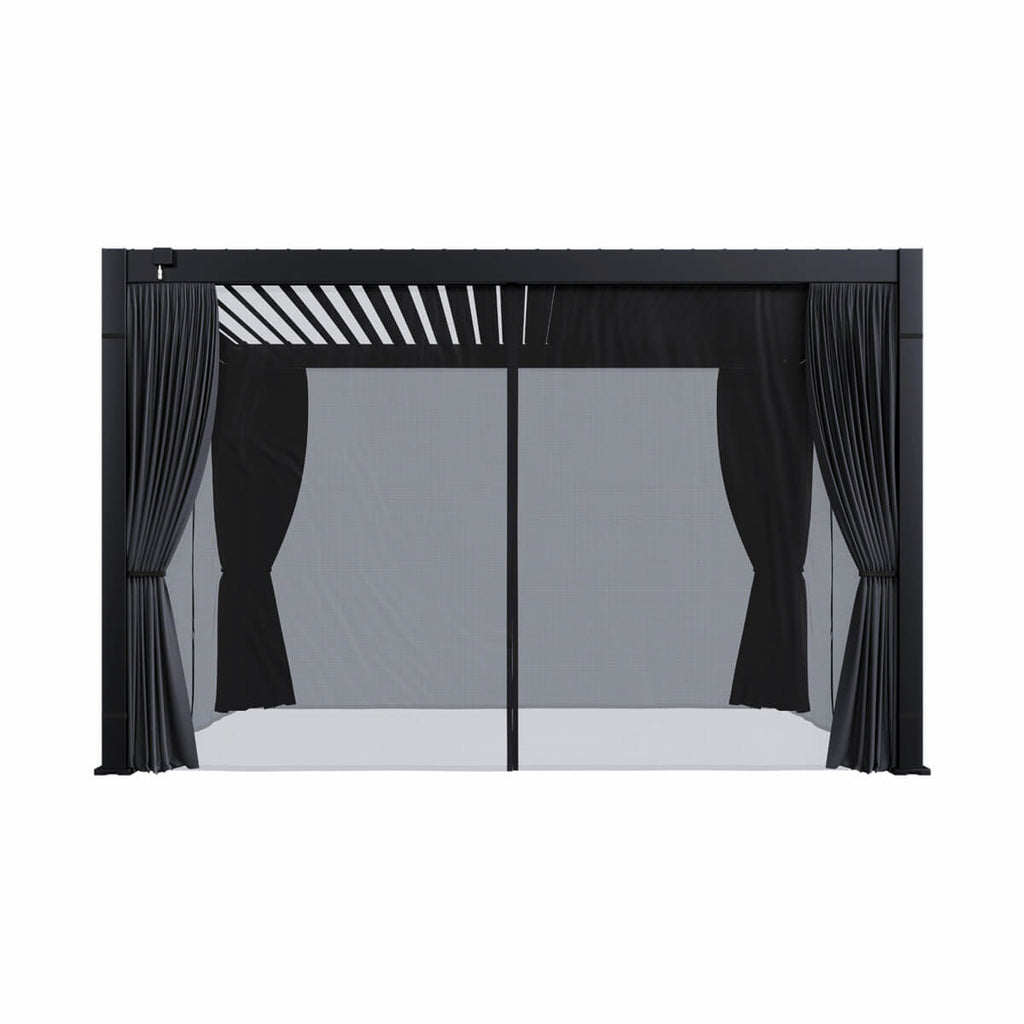 Curtain and Mosquito Net Set - 10 x 13 ft.
