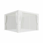 Rideaux et moustiquaires pour pergola Ombrella - 13 x 13 pi