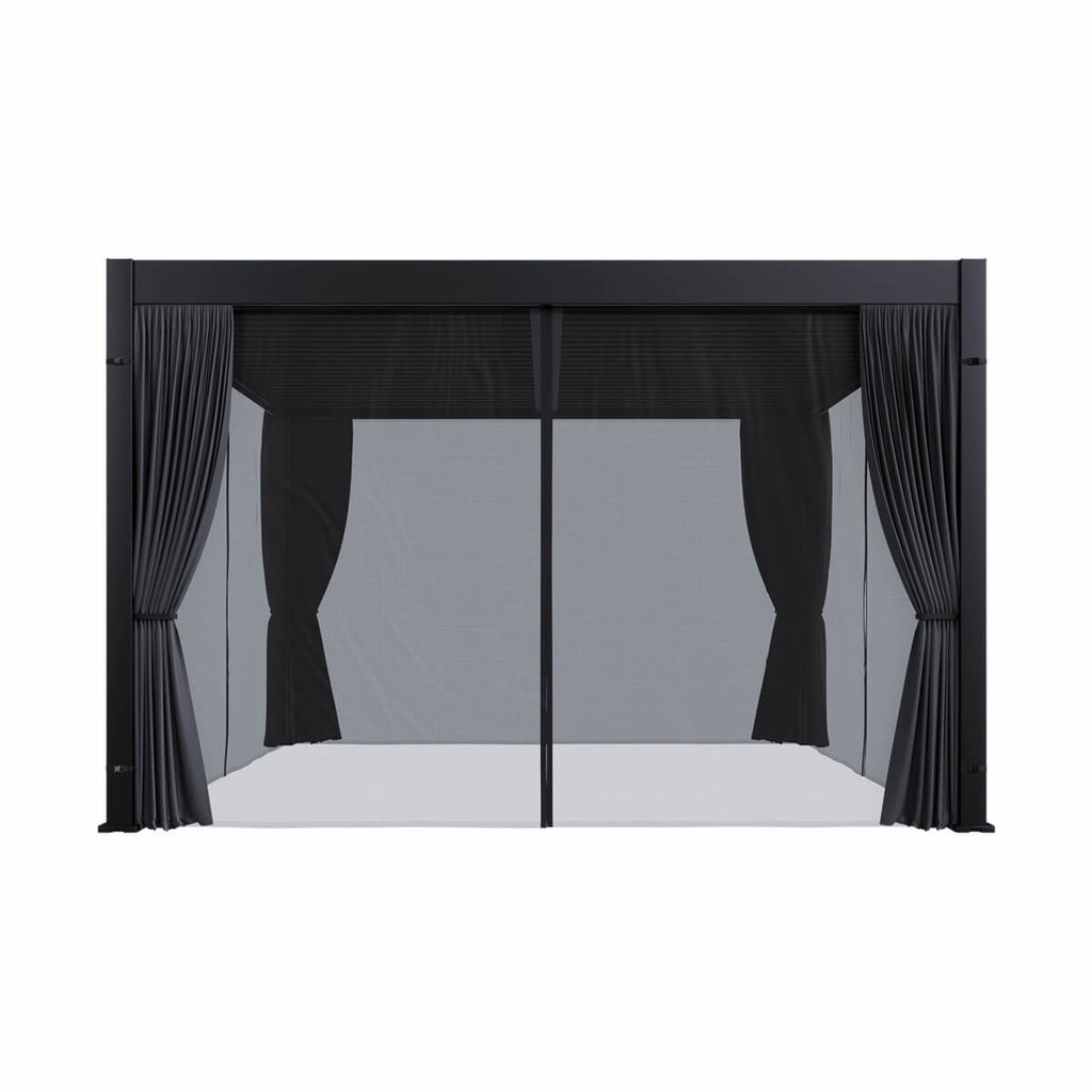 Rideaux et moustiquaires pour pergola Ombrella - 13 x 13 pi