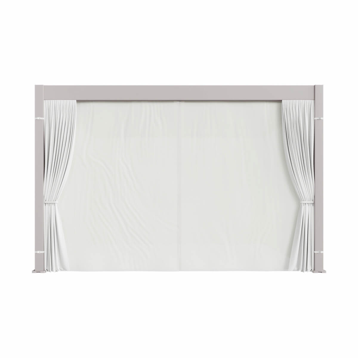 Rideaux et moustiquaires pour pergola - 13 x 13 pi