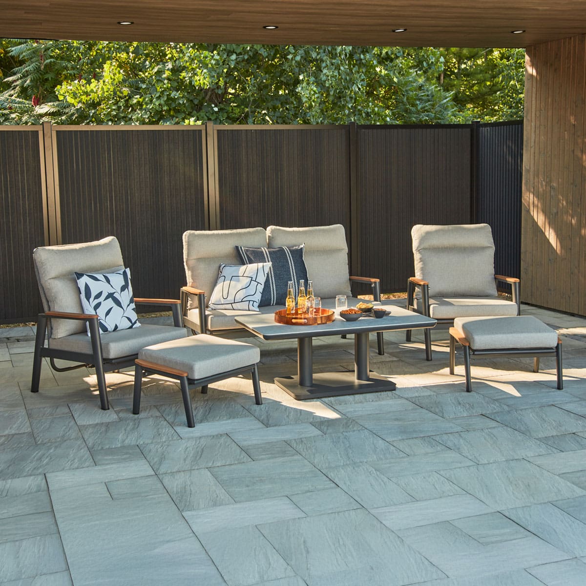 Lugano Outdoor Ottoman