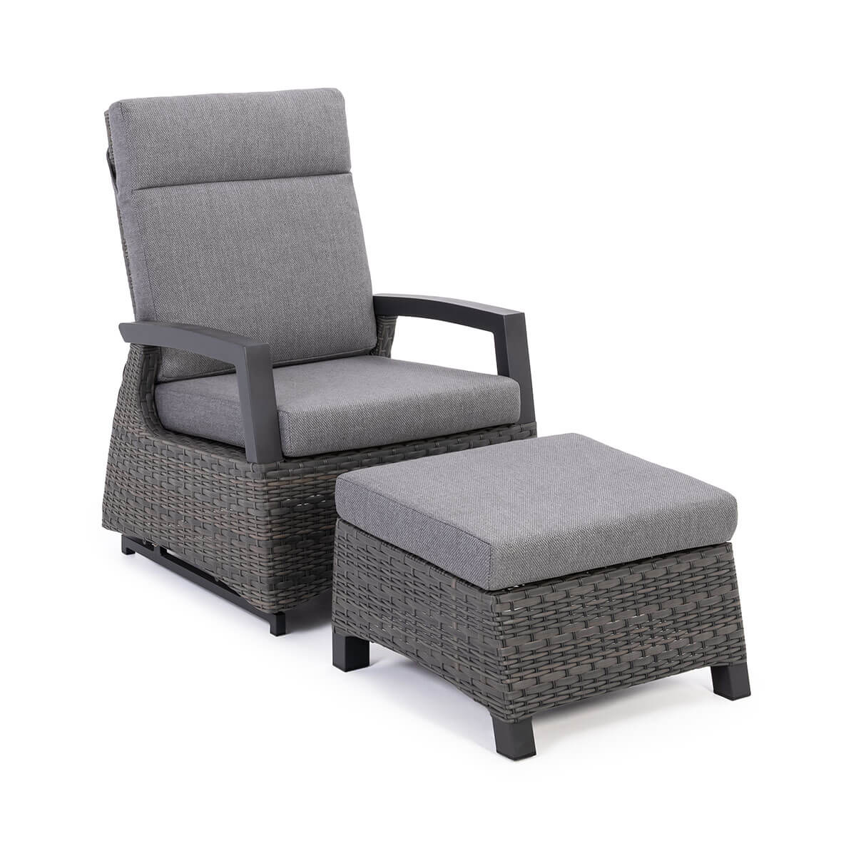 Prato Outdoor Glider & Recliner Club Chair 