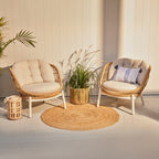 Kaya Outdoor Swivel Armchair