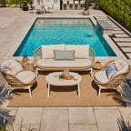 Kaya Outdoor Swivel Armchair