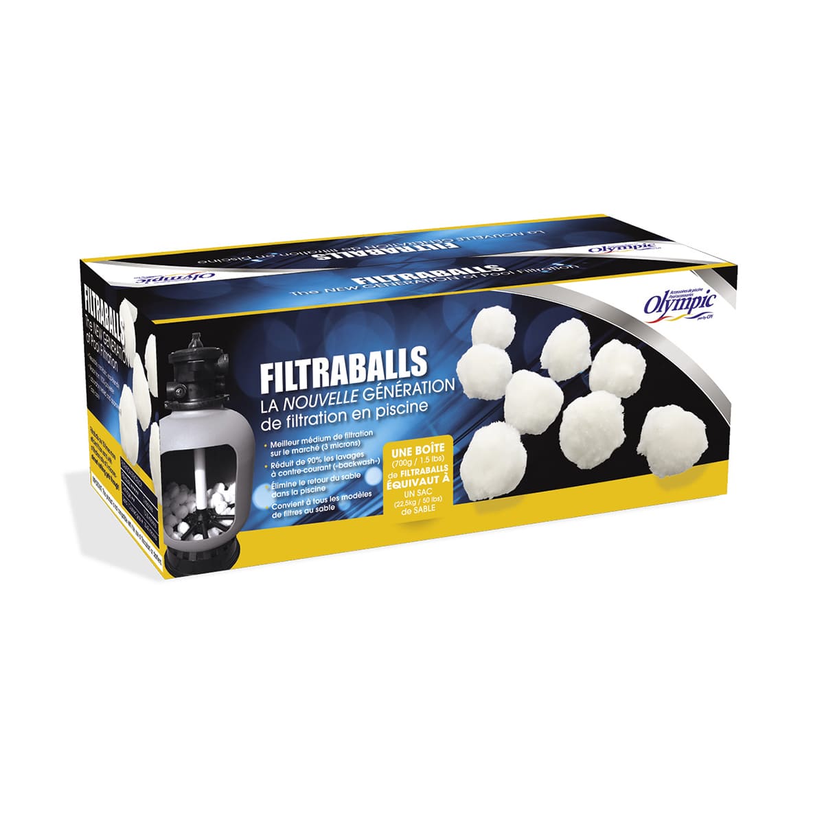 Eco-Friendly and Non-Toxic Filtraballs