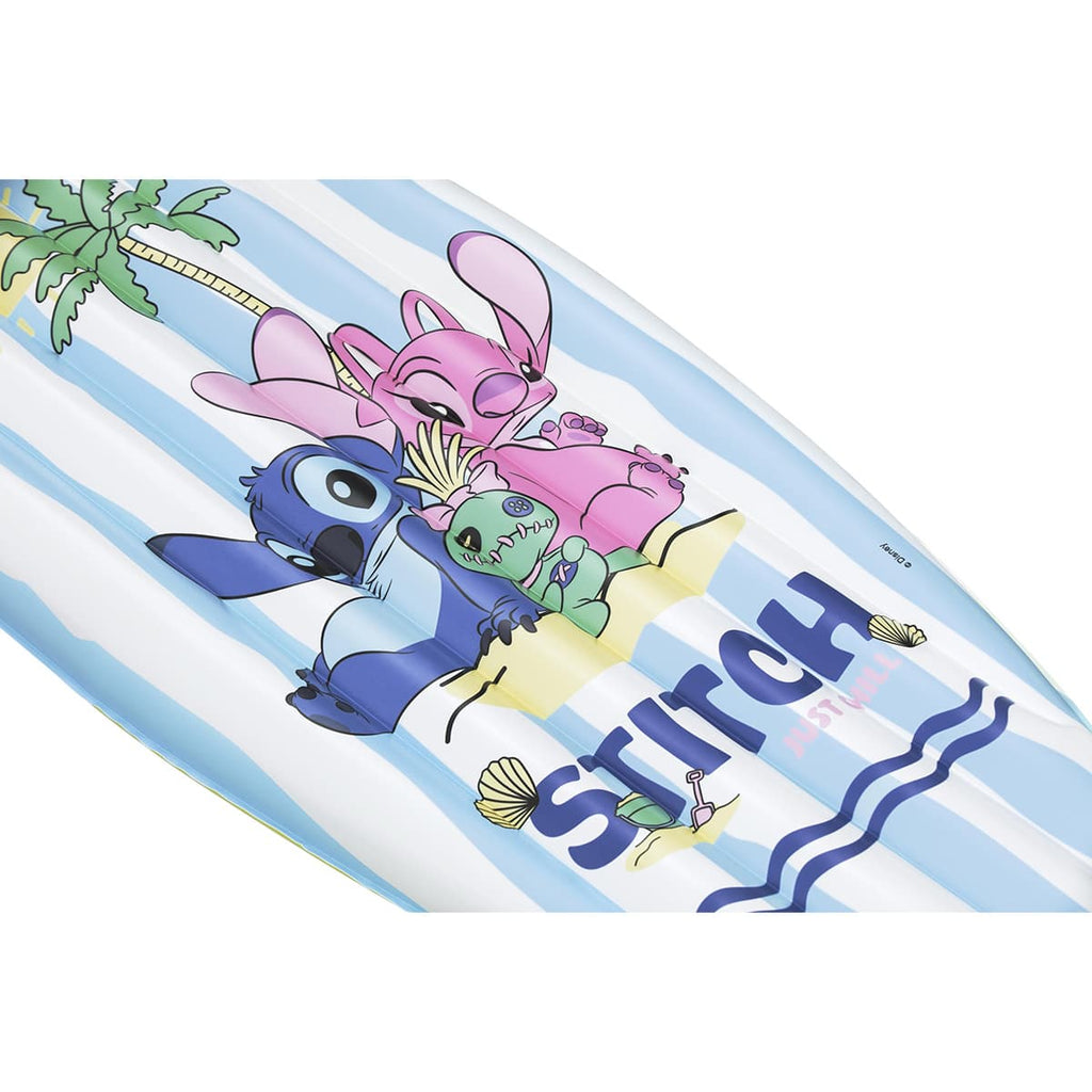 Flotteur de piscine planche surf Lilo & Stitch