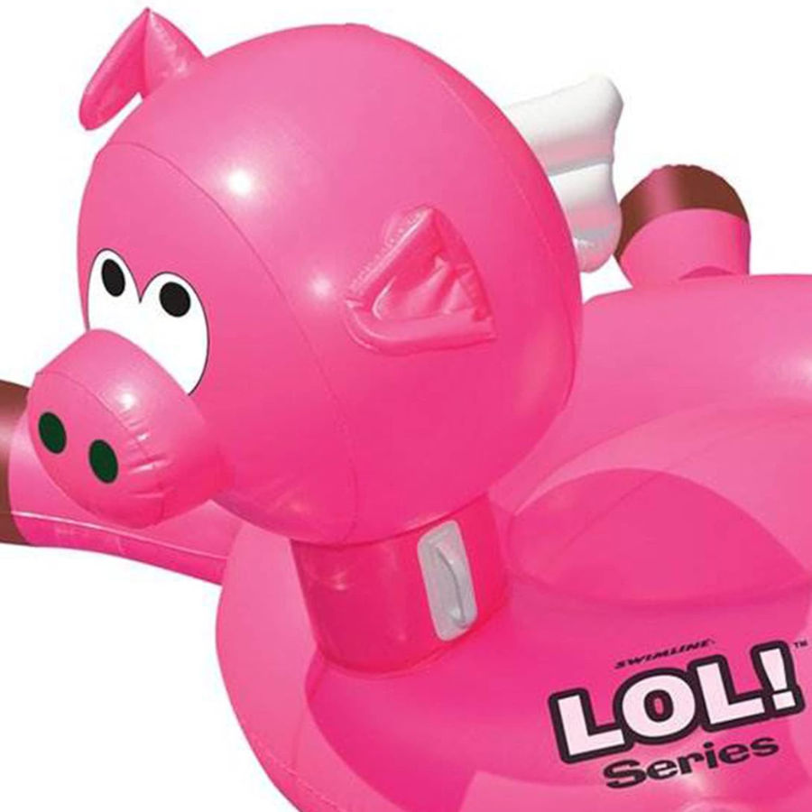 Gonflable cochon volant