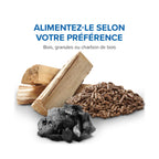Foyer sans fumée Timberwolf