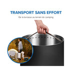 Foyer sans fumée Timberwolf