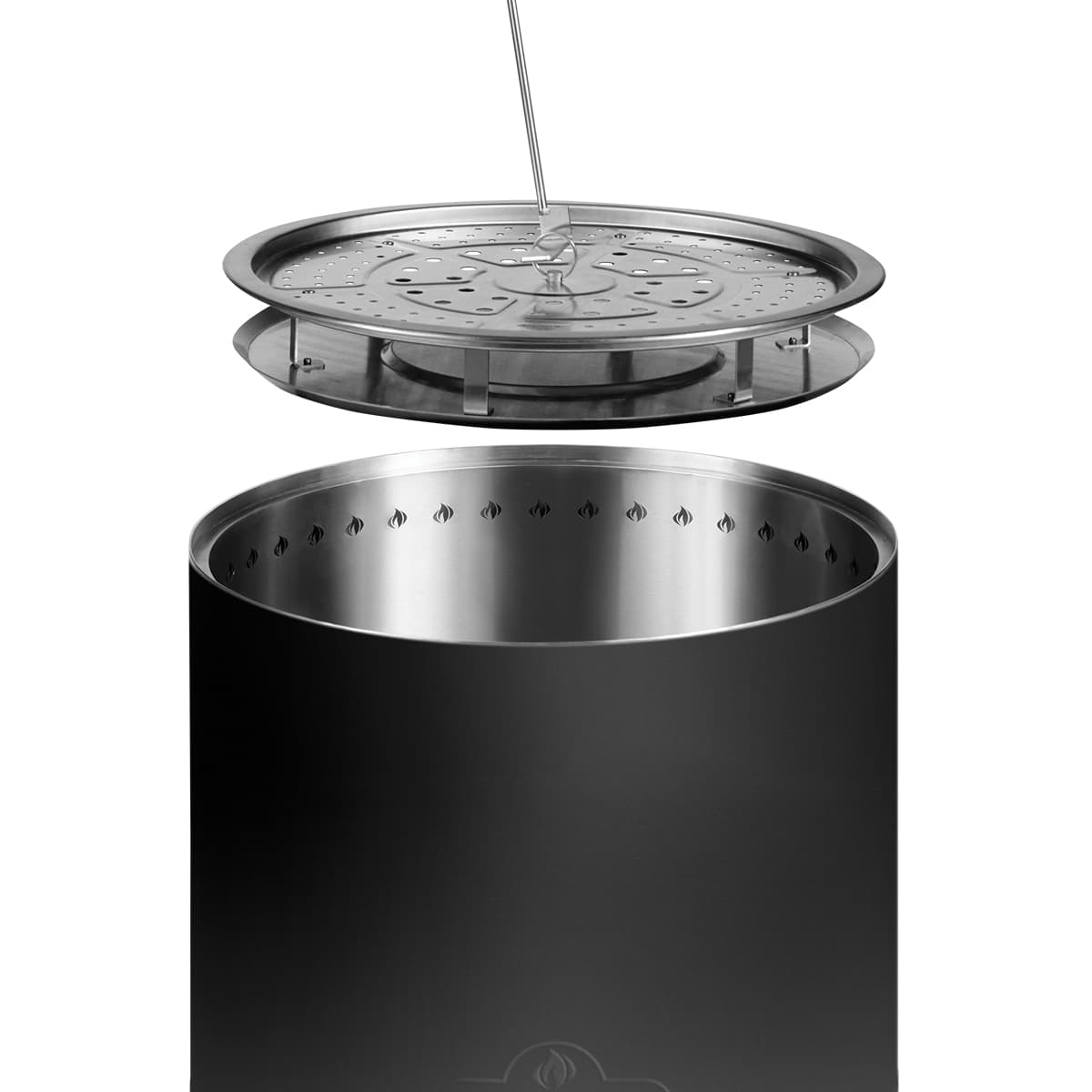 Foyer sans fumée Timberwolf