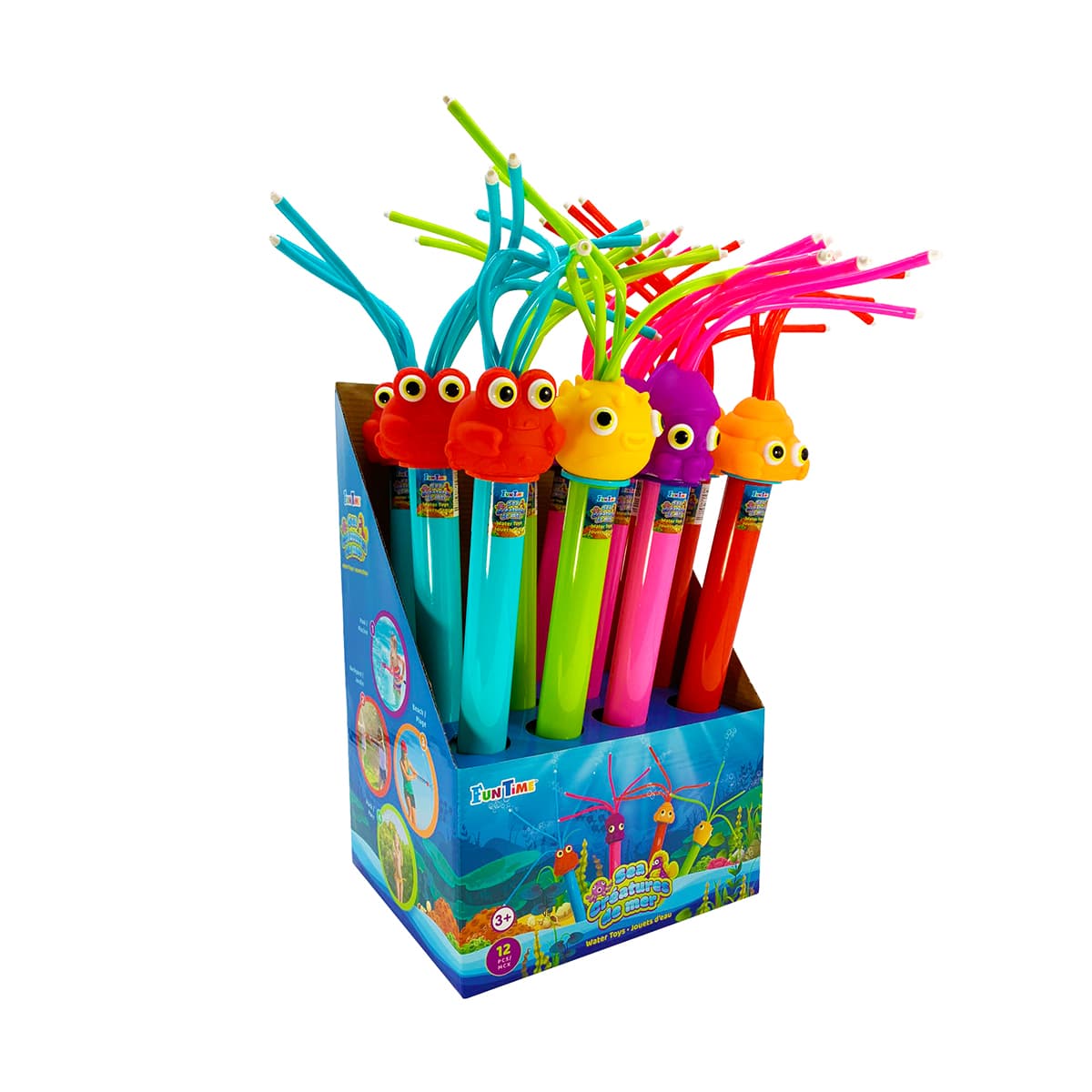 Jouets d'eau créatures de la mer
