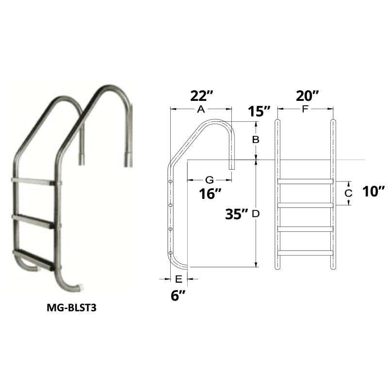 Stainless Steel Inground Pool