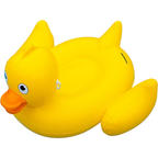 Giant Lucky Ducky Inflatable Ride-On