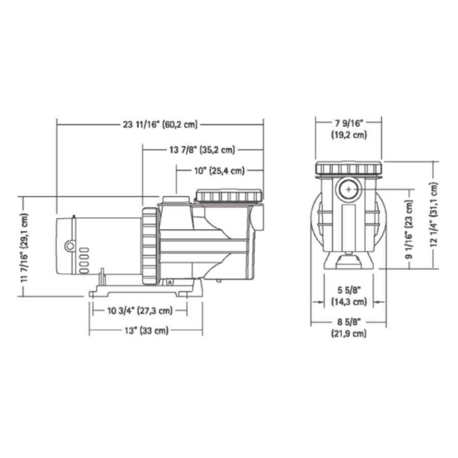 Pompe Magnum pour piscine creusée