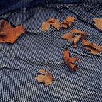 Filet à feuilles avec ourlé pour piscine ronde