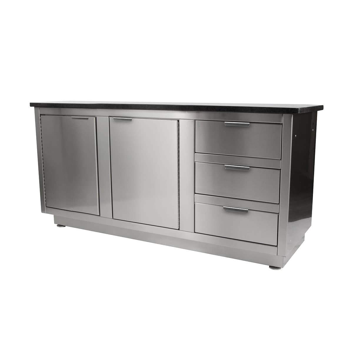 Module de cuisine extérieure avec 3 tiroirs