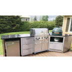 Outdoor Kitchen Module for Kamado BBQ