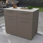 Sideboard Module for Outdoor Kitchens