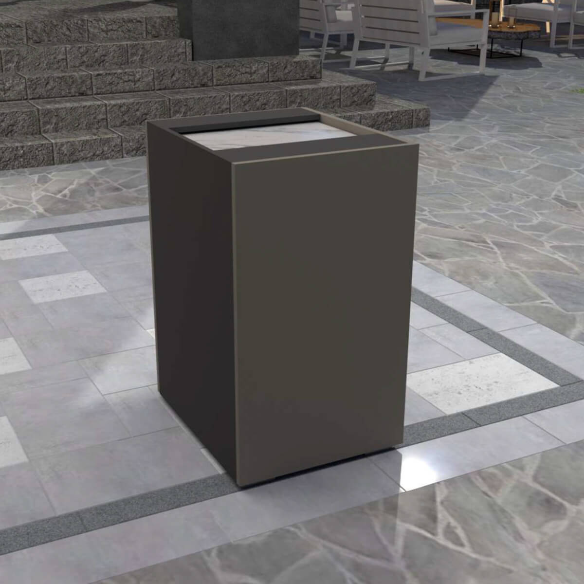 Sideboard Module for Outdoor Kitchens