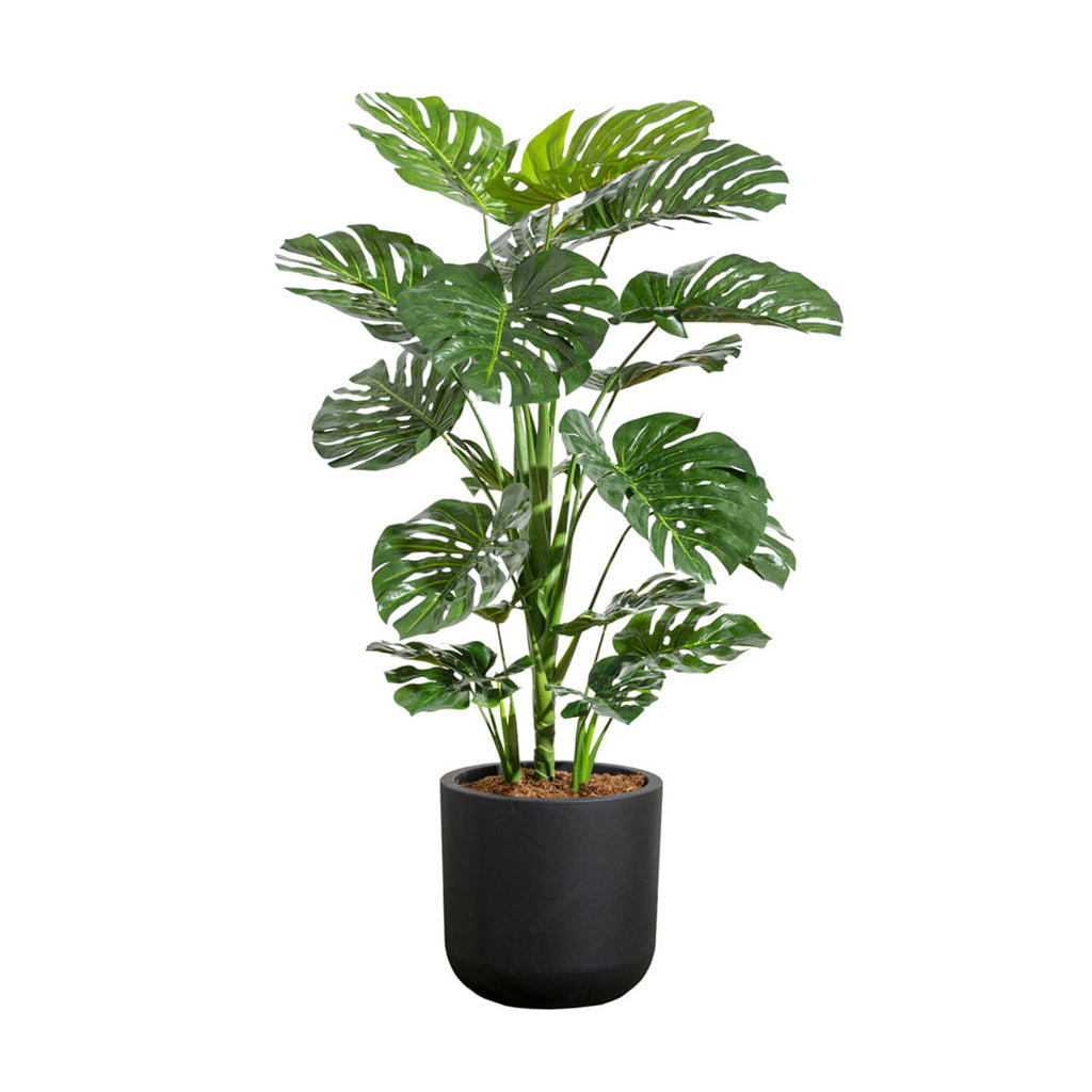 Jardinière - Monstera artificielle