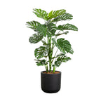 Jardinière - Monstera artificielle