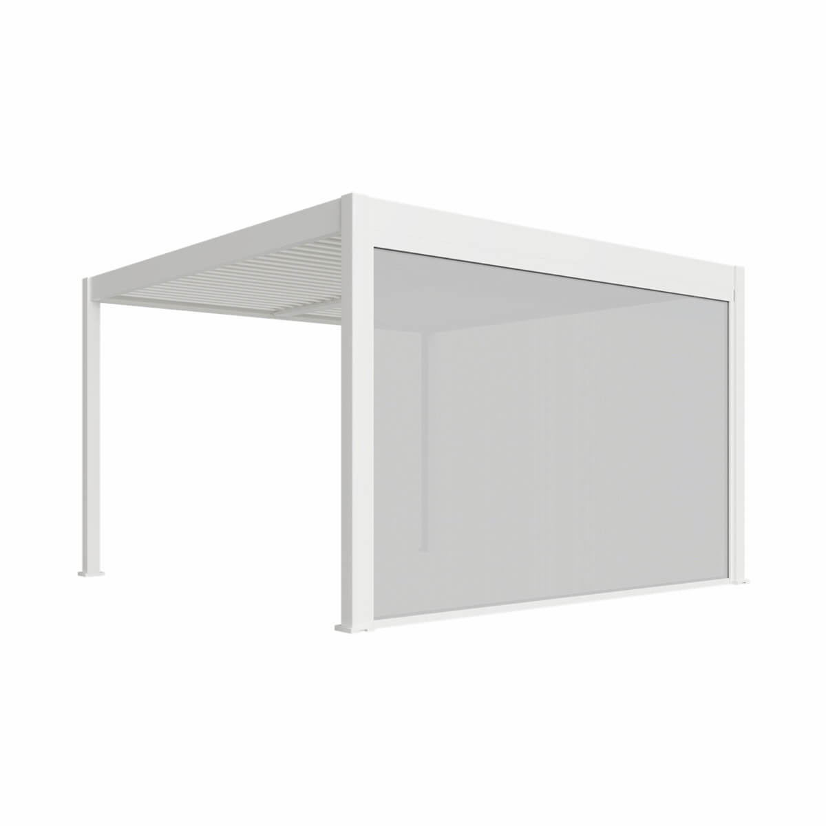 Moustiquaire déroulante pour pergola - 13 pi