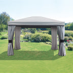 Panneaux de coin pour gazebo - 27 x 78 po