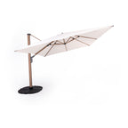 Parasol suspendu Deluxe (finition bois) - 10 pi (3 m)