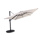 Parasol suspendu Deluxe (finition noir mat) - 10 pi (3 m)