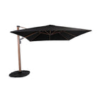 Parasol suspendu Deluxe (finition bois) - 10 pi (3 m)