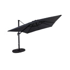 Parasol suspendu Deluxe (finition noir mat) - 10 pi (3 m)