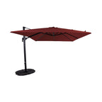 Parasol suspendu Deluxe (finition noir mat) - 10 pi (3 m)