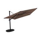 Parasol suspendu Deluxe (finition noir mat) - 10 pi (3 m)
