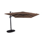 Parasol suspendu Deluxe (finition noir mat) - 10 pi (3 m)