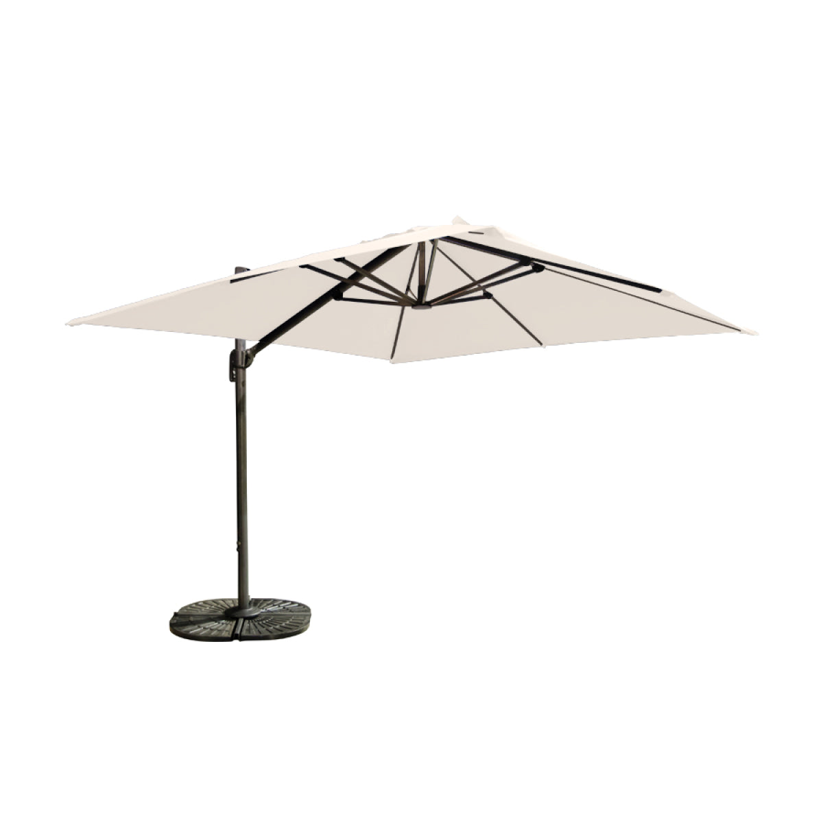 Deluxe Hanging Umbrella with X-Base - 10 ft. (3 m)